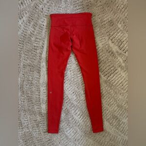 Lululemon Wunder Under Reversible leggings in EXCELLENT like new condition!